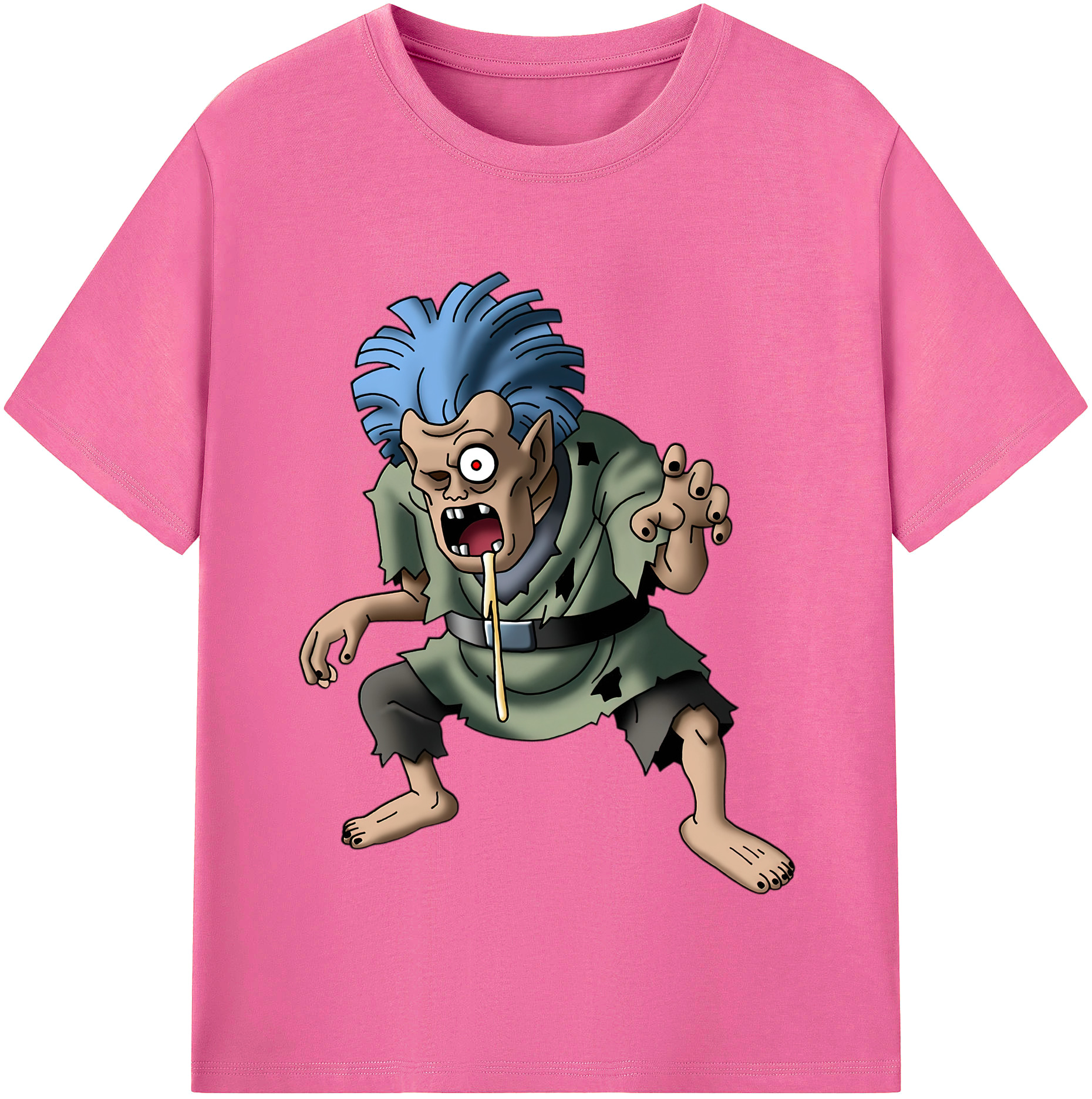（画像用） ドラゴンクエスト Doragon Kuesuto Dragon Quest レディースカジュアルプリントTシャツ（綿100％）